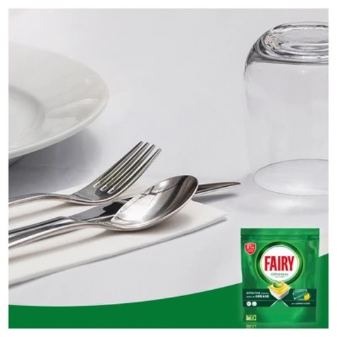 Таблетки для посудомийних машин Fairy Original All in One Lemon 100 шт. (8700216237383)