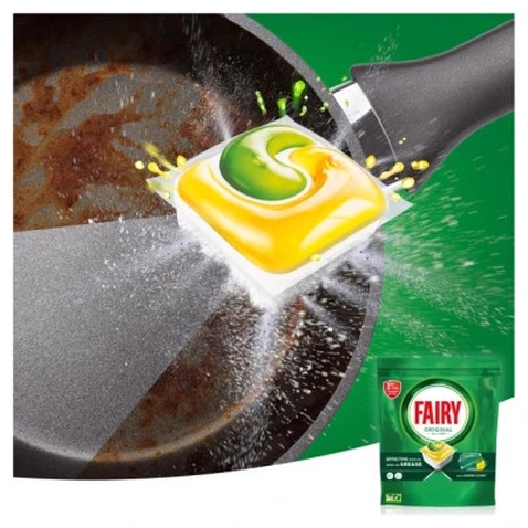 Таблетки для посудомийних машин Fairy Original All in One Lemon 100 шт. (8700216237383)