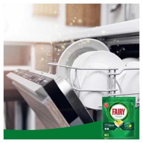 Таблетки для посудомийних машин Fairy Original All in One Lemon 100 шт. (8700216237383)