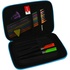 Пенал Cool For School з тисненням 1 відділення Чорний (QT-5661-Black)