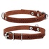 Нашийник для тварин Collar одинарний Ш 14 мм Д 27-35 см коричневий (00036)