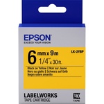Картридж зі стрічкою  EPSON LK2YBP (C53S652002)