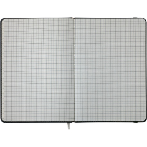 Книга записна Buromax Primo 125x195 мм 96 аркушів в клітинку обкладинка зі штучної шкіри Коричнева (BM.291161-25)