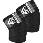 Бинт для спорту RDX на коліна KR11 GYM Knee Wrap Black/Grey (WAH-KR11BG)