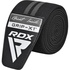 Бинт для спорту RDX на коліна KR11 GYM Knee Wrap Black/Grey (WAH-KR11BG)