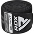 Бинт для спорту RDX на коліна KR11 GYM Knee Wrap Black/Grey (WAH-KR11BG)