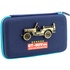 Пенал Cool For School з металевою аплікацією 1 відділення Темно-синій (QT-5795-Royal Blue)