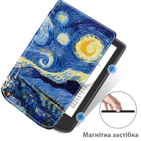 Чохол до електронної книги BeCover Smart Case PocketBook 629 Verse / 634 Verse Pro 6" Night (710980)
