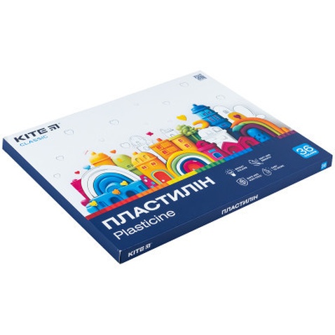 Пластилін Kite Classic 36 кольорів, 720 г (K-078)