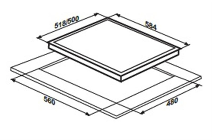 Варильна поверхня газова Liberty PG6141G-CCW (420)