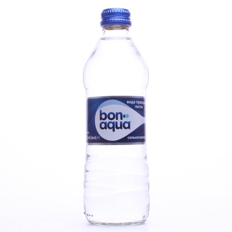 Мінеральна вода BonAqua Сильногазована 330 мл (50112326)