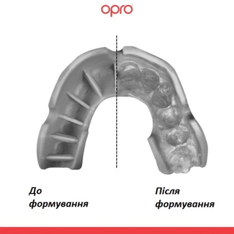 Капа Opro Silver доросла (вік 11+) Clear (art.102502006) (Silver_Clear)