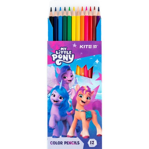 Олівці кольорові Kite My Little Pony 12 кольорів (LP24-051)