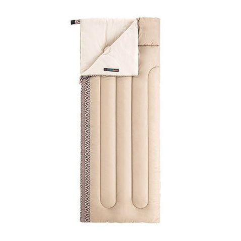 Спальний мішок Naturehike L150 NH20MSD05 правий (13°C) бежевий (6976023922299)