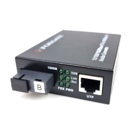 Медіаконвертер EC-Q-1G-1SM-1550nm-20-LFP FoxGate