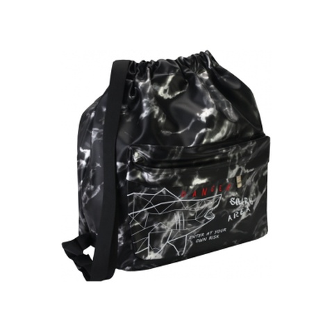 Сумка для взуття Cool For School Чорна з кишенею (CF87314)