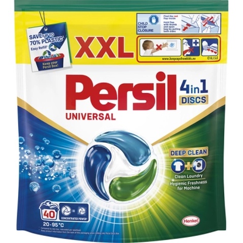 Капсули для прання Persil 4in1 Discs Universal Deep Clean 40 шт. (9000101801255)