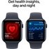 Смарт-годинник Apple Watch SE 2024 GPS 44mm Midnight Aluminium Case with Midnight Sport Band - M/L (MXEK3QH/A)