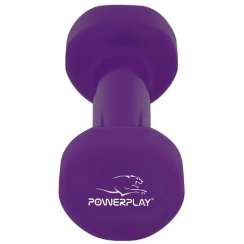 Гантель PowerPlay 4125 Achilles 2.5 кг Фіолетова (PP_4125_2.5kg)