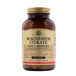 Мінерали Solgar Цитрат Магнію, Magnesium Citrate, Solgar 120 таблеток (SOL-59205)