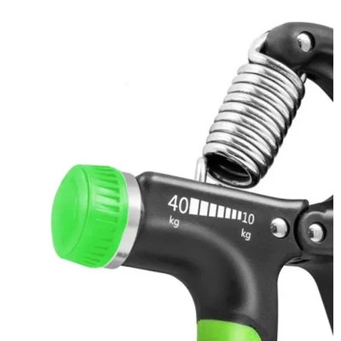 Еспандер PowerPlay кистьовий 10-40 кг Strength Grip Чорно-зелений (PP_4323_Bl/Green)