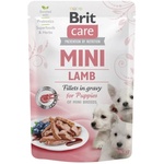 Вологий корм для собак Brit Care Mini для цуценят філе з ягням в соусі (8595602560318)