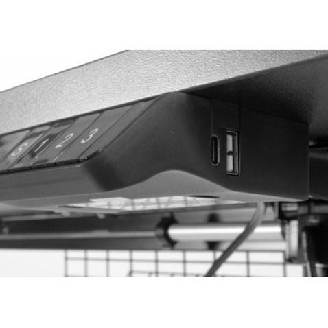 Комп'ютерний стіл Barsky StandUp black 1200*600 (BST-01)