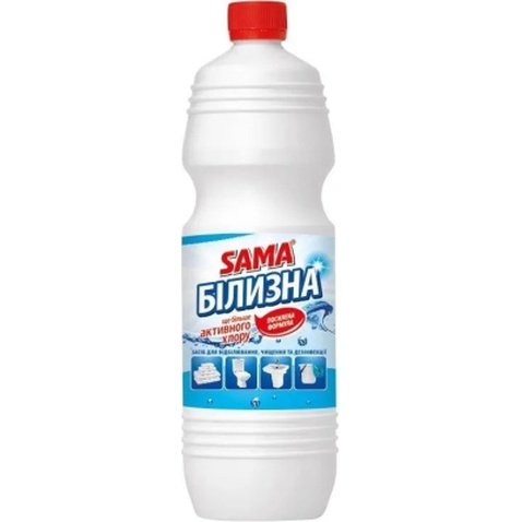 Відбілювач Sama Білизна 1 л (4820270630679)