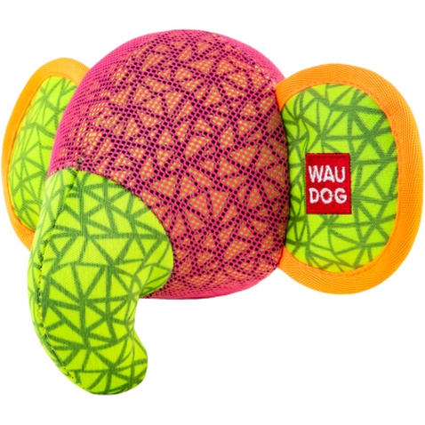 Іграшка для собак WAUDOG Fun Слон 20х14 см рожева (62047)