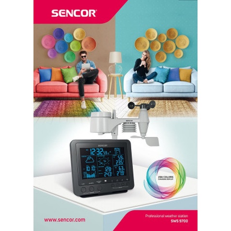 Метеостанція Sencor SWS9700