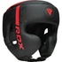 Боксерський шолом RDX F6 KARA Matte Red XL (HGR-F6MR-XL)