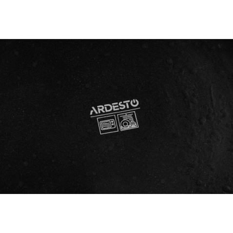 Тарілка Ardesto Trento Dinner 26,5 см Black (AR2926TB)