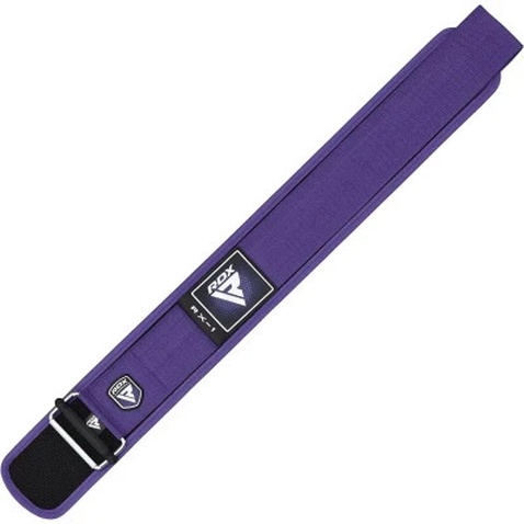 Атлетичний пояс RDX RX1 Weight Lifting Belt Purple S (WBS-RX1PR-S)