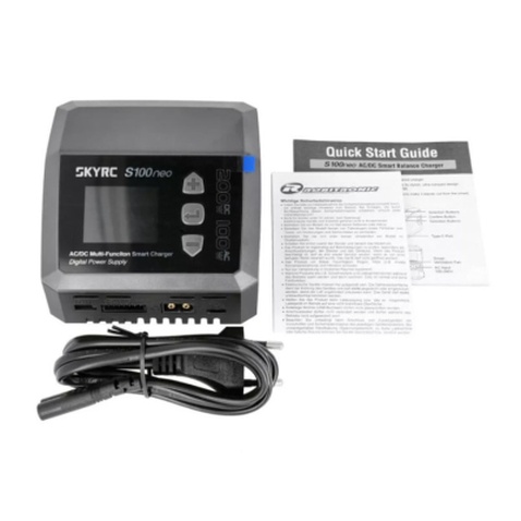 Зарядний пристрій для дрона SkyRc S100 Neo LiPo 1-6s 200W AC/DC 200W (S100neo)