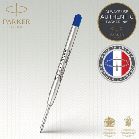 Стержень кульковий Parker QuinkFlow синій M блістер (10 232BLU)