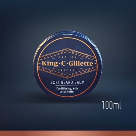 Бальзам для догляду за бородою Gillette King C. 100 мл (8006540150450)