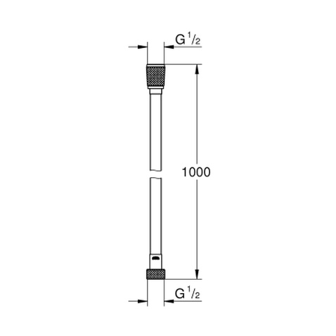Шланг для душа Grohe 22111000 (CV032472)