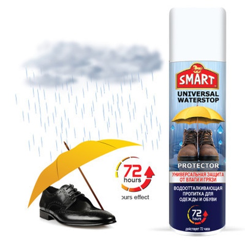 Спрей для взуття Smart Shoes водовідштовхуючий 250 мл (8697422822208)
