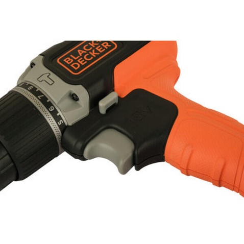 Шуруповерт Black&Decker 18 В, 1.5Ah, 45 Нм,0-360/0-1400 об/хв, 21000 уд/хв, 1.3 кг (BCD003C1)