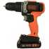 Шуруповерт Black&Decker 18 В, 1.5Ah, 45 Нм,0-360/0-1400 об/хв, 21000 уд/хв, 1.3 кг (BCD003C1)