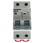 Автоматичний вимикач Quantum 2п С 16А MCB 6kA (8706 / KC6-K/ C/2P/16A-6k)