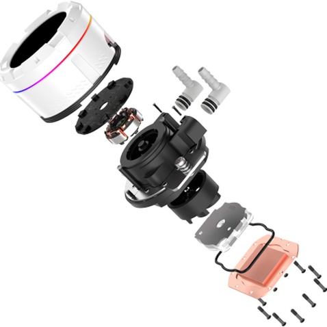 Система рідинного охолодження ID-Cooling SL360 XE White