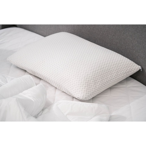 Подушка Ardesto ортопедична Sleepwell прямокутна, піна меморі 50х70см білий (ART5070SHP)