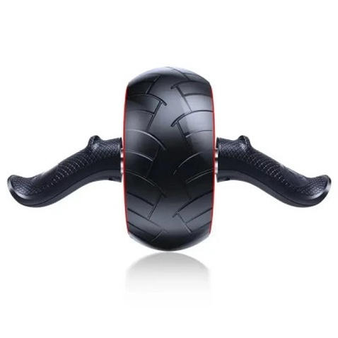 Ролик для преса PowerPlay зі зворотним механізмом AB Wheel Pro Чорно-червоний (PP_4326_Black/Red)