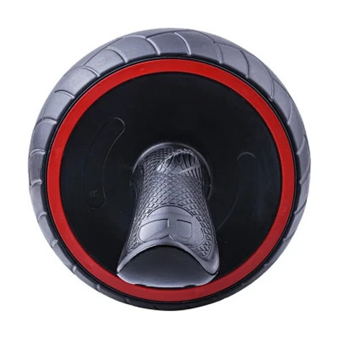 Ролик для преса PowerPlay зі зворотним механізмом AB Wheel Pro Чорно-червоний (PP_4326_Black/Red)