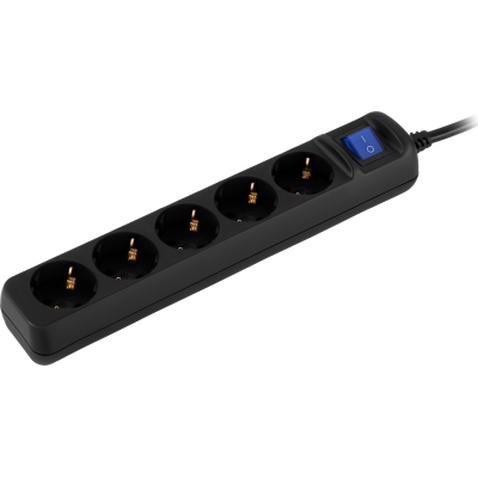 Мережевий подовжувач 2E 2E-U05ES15M10BK