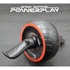 Ролик для преса PowerPlay зі зворотним механізмом AB Wheel Pro Чорно-червоний (PP_4326_Black/Red)