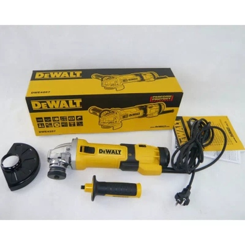Шліфувальна машина DeWALT 1500 Вт, 2800-10000 об/хв, d=125 мм (DWE4257)