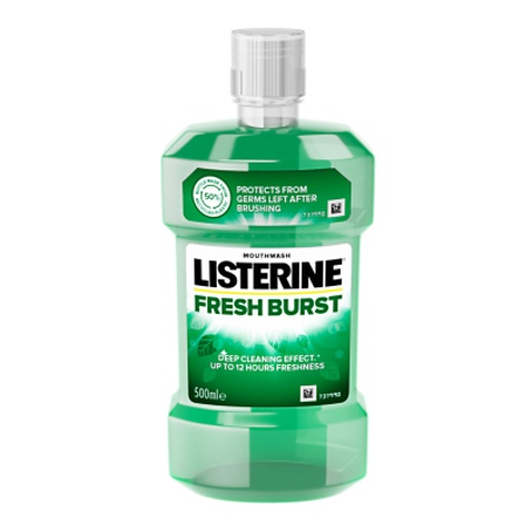 Ополіскувач для порожнини рота Listerine Сплеск свіжості 500 мл (5010123703547)