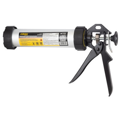Пістолет для герметика Sigma 225мм 310мл алюмінієва туба (2723051)